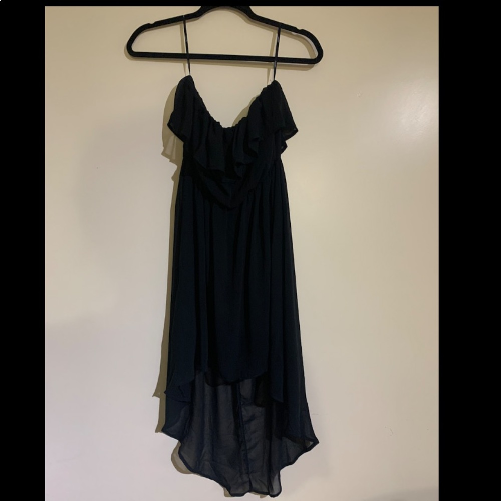 Black High-Low Dress